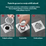 Filter Protiv Mirisa iz Odvoda sa Klapnom – Set 2 Komada - slika 4