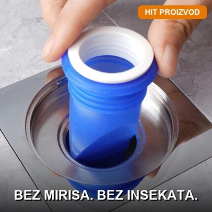 Silikonski filter protiv mirisa iz odvoda — sprečava insekte i neprijatne mirise