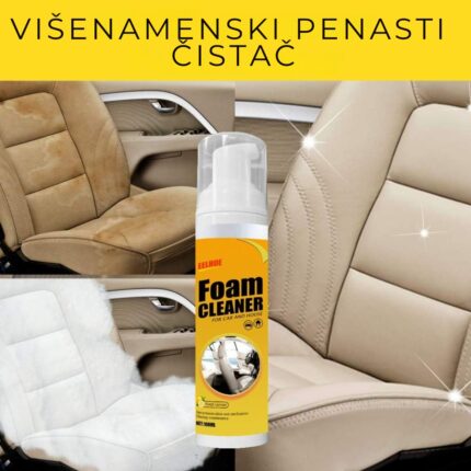FoamPro 360 Višenamenski Penasti Čistač 1+1 GRATIS – Za Dom i Auto - slika 2