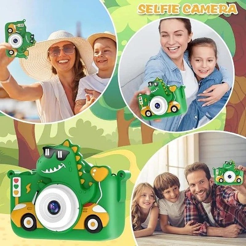 fotoaparat za decu dinosaurus — pakovanje