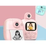 Fotoaparat za decu sa instant termalnim štampačem — 24MP, selfi kamera, štampa bez boje - slika 2