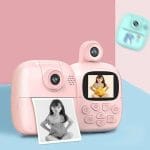 Fotoaparat za decu sa instant termalnim štampačem — 24MP, selfi kamera, štampa bez boje - slika 4