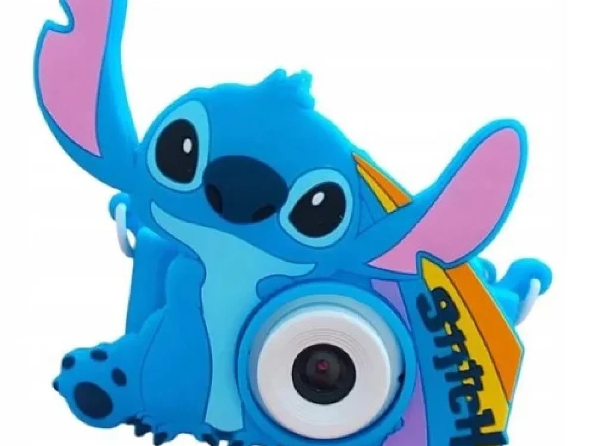 Fotoaparat za decu Stitch — Digitalna kamera sa selfie kamerom, igricama i filterima - slika 2