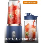 FreshGo Mini Prenosivi Blender za Smutije i Sokove — do 20 napitaka na jedno punjenje