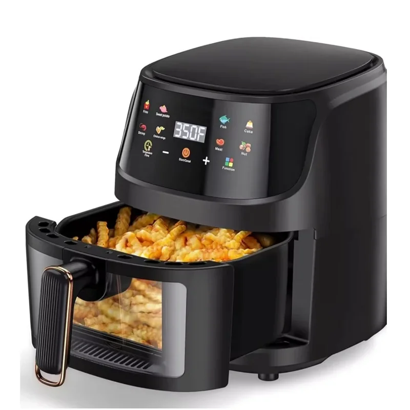 Friteza na vruć vazduh Silver Crest Air Fryer 8l friteza vruć vazduh - u upotrebi