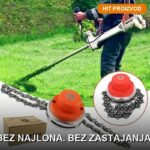 Glava sa lancem za trimer — zamena za najlon, navoj M10