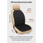 Grejač auto sedišta 12V – Presvlaka sa grejanjem za automobil - slika 2