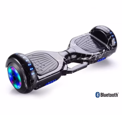 Hoverboard 6.5" sa Bluetooth Zvučnikom i LED svetlima — u upotrebi