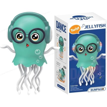 Interaktivna Igračka Meduza Dancing Jellyfish – Svetlo, Muzika i Pokret