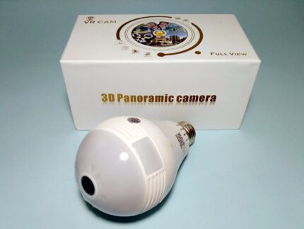 IP Kamera u Sijalici 360° – Panoramski Nadzor bez Slepih Uglova