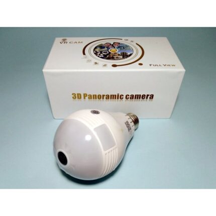 IP Kamera u Sijalici 360° – Panoramski Nadzor bez Slepih Uglova