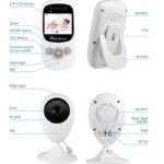 Kamera za Bebe Kmoon 880N sa Monitorom i Merenjem Temperature - slika 6