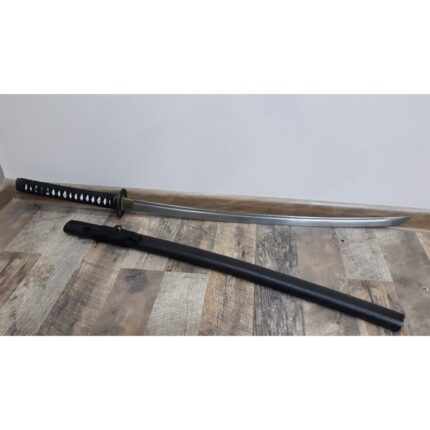 Katana Hladan Čelik 100 cm – Prava Samurajska Sablja sa Futrolom