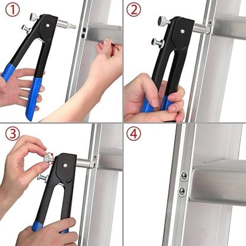 klešta za pop nitne set klešta za pop nitne set — u upotrebi