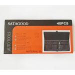 Komplet za Auto – Set 40 Alata u Crvenom Koferu | Hrom-Vanadijum - slika 6