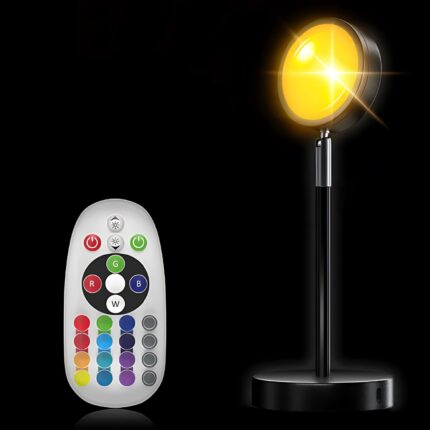 Lampa Zalazak Sunca – RGB Projekcija sa Aplikacijom i Daljinskim Upravljačem - slika 2