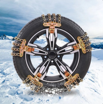 Lanci za Sneg za Automobile – Čelični Set za Gume 165–215 mm - slika 2