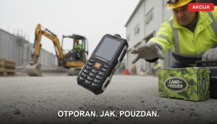 Land Rover C9 Dual SIM Telefon – Otporan na Udarce, LED Lampa i Jaka Baterija