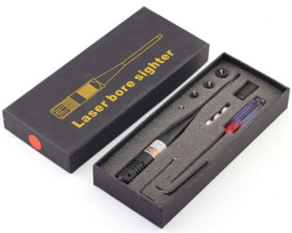 Laserski Nišan za Kalibraciju Oružja – Crveni Laser, Kalibar 22LR do 50
