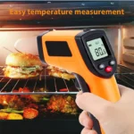 Laserski Termometar za Bezkontaktno Merenje Temperature – Profi - prednja strana