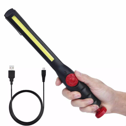 LED Lampa sa Magnetom i Potenciometrom – Punjiva COB Radna Lampa 38cm