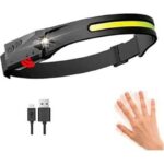 3-u-1 Vodootporna LED Lampa za Glavu – COB Svetlo sa 3 Režima - slika 3