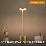 LED Prenosiva Lampa za Čitanje i Radni Sto – Bežična s Punjivom Baterijom
