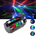 LED Spider Moving Head 8×3W RGB – Scenska Rasveta za Klubove i DJ - prednja strana