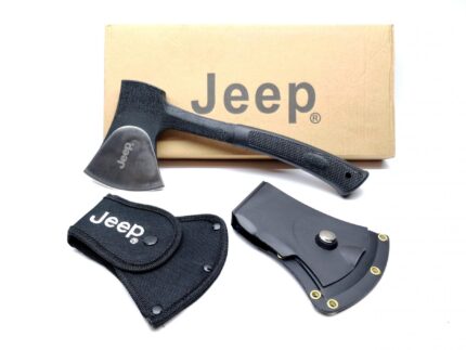 Lovačka Sekira JEEP za Kampovanje i Lov – 600g sa Futrolom