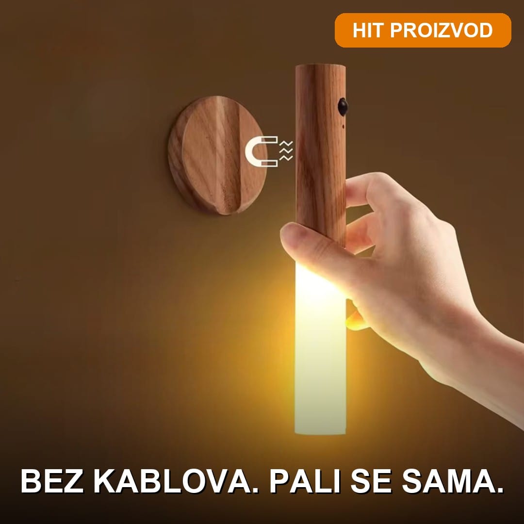 magnetna-punjiva-led-lampa-sa-senzorom-pokreta-glavna.jpg Magnetna punjiva LED lampa sa senzorom pokreta – USB punjenje, 3000K topla svetlost