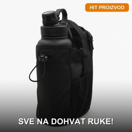Magnetna torba za teretanu — lepi se za sprave, vodootporna, više pregrada