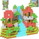 Magnetne Kocke za Decu 150 Delova – Edukativni Kreativni Set - slika 2
