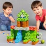 Magnetne Kocke za Decu 150 Delova – Edukativni Kreativni Set - slika 8