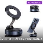 MagTech Magnetni Držač Telefona za Auto — Ultra Čvrsto Držanje