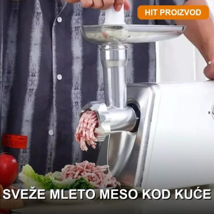 Mašina za mlevenje mesa BOMA – Snažan električni mlin za meso za domaćinstvo