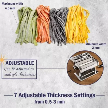 Pasta Maker – Mašina za Pravljenje Sveže Testenine kod Kuće - slika 2