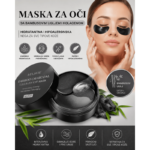 Maska za Oči sa Bambusovim Ugljem i Kolagenom – Nega Protiv Podočnjaka | 1+1 Gratis