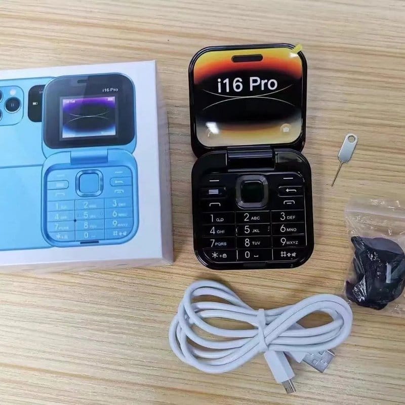 mini mobilni telefon na preklop mini mobilni telefon na preklop — prednja strana