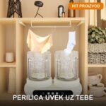 Mini Prenosiva Mašina za Veš 3L – Sklopiva Putna Perilica za Ručni Prtljag