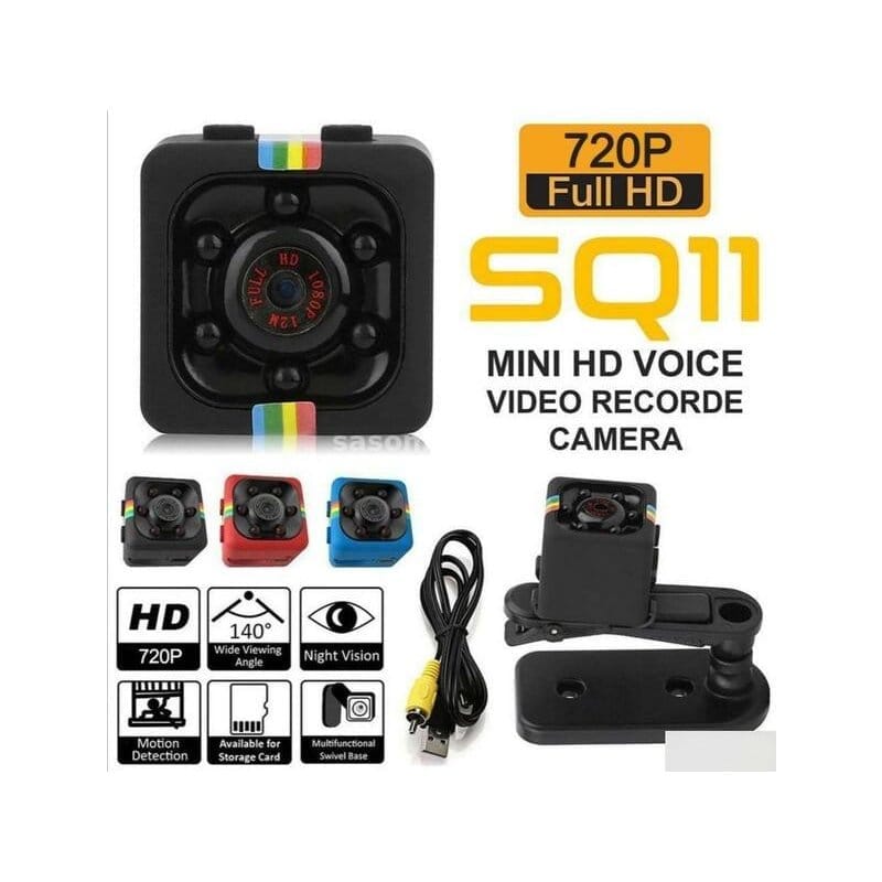 mini špijunska kamera 1080P — prednja strana
