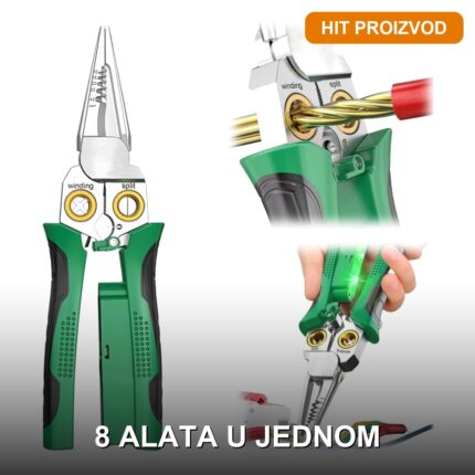 Multifunkcionalna klešta 8 u 1 — profesionalni alat za popravke