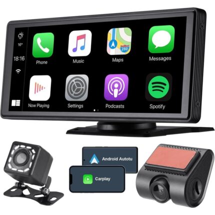 Multimedia za Auto i Kombi 9 Inca – CarPlay, Android Auto i Prednja Kamera