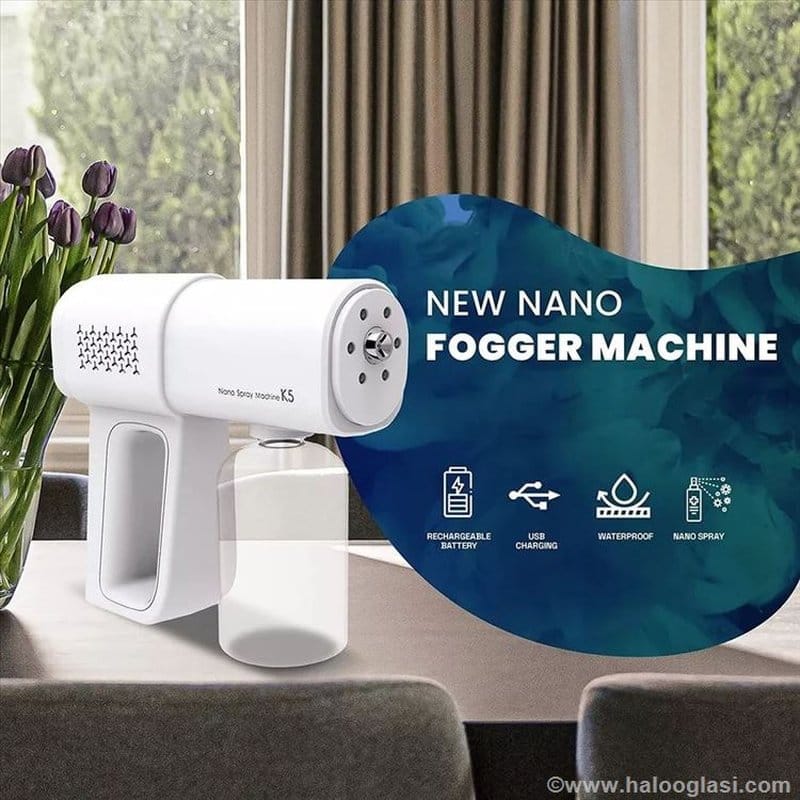 nano parni pištolj za dezinfekciju — prednja strana