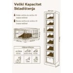 Organizator za Obuću – Set od 6 Providnih Kutija za Sortiranje - slika 2