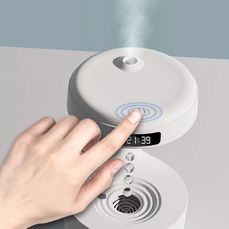 Ovlaživač vazduha sa antigravitacijskim efektom — aroma difuzer 800ml USB ovlaživač vazduha sa antigravitacijskim efektom - detalji