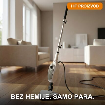 VaporX™ Parni Čistač sa 12 Nastavaka za Ceo Dom + Poklon Mini Usisivač