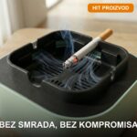 PuffPure™ Pepeljara za eliminisanje smrada cigaretnog dima sa filterom (1+1)