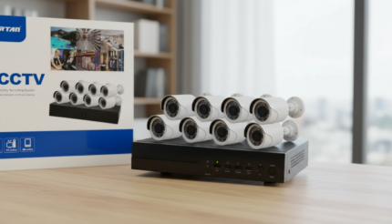 POE Sistem Video Nadzora sa 8 Kamera 5MP – NVR Komplet Jortan