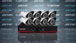 POE Sistem Video Nadzora sa 8 Kamera 5MP – NVR Komplet Jortan - slika 2