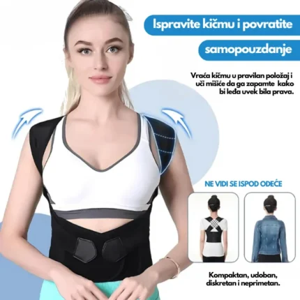 Lumbra Pojas za Leđa – Korektor Držanja i Podrška Kičmi